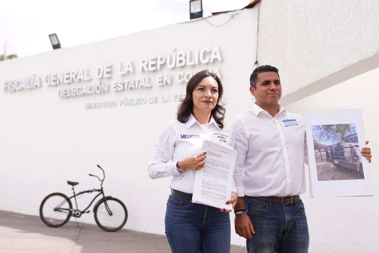 Mely Romero y Germán Sánchez denuncian a gobernadora por delitos electorales