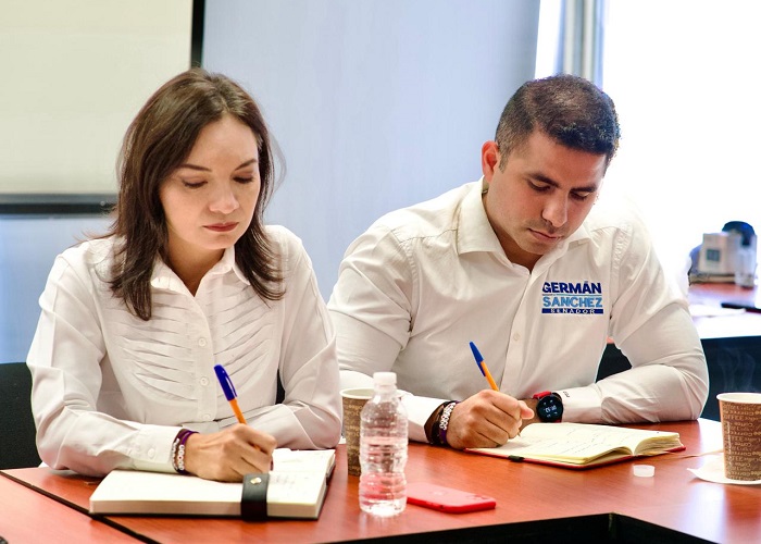 Mely y Germán gestionan debate ante el INE para fórmulas al Senado