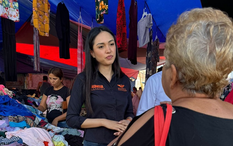 Pondera Romelia Serrano la importancia de los tianguis y los mercados