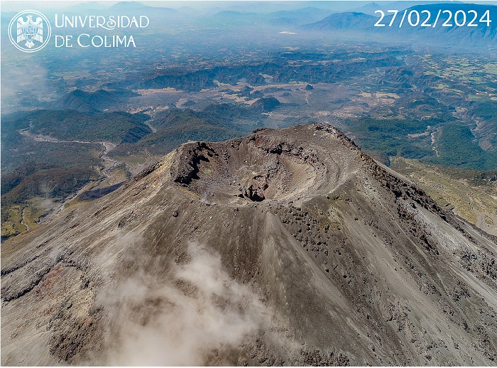 Sin relación actividad del Popocatépetl y el Volcán de Fuego de Colima