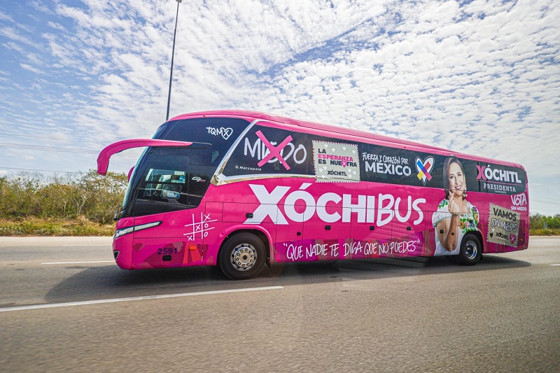 Presenta Xóchitl Gálvez Xóchibus