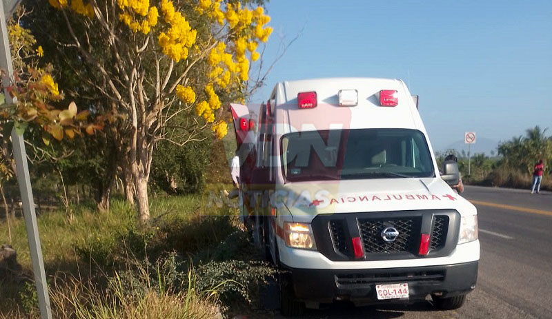 Muere bebé en accidente rumbo a Cerro de Ortega en Tecomán