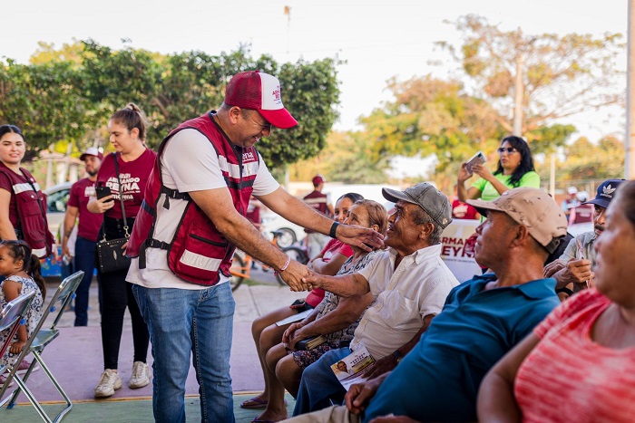 El Saucito y Cofradía de Morelos, respaldan el proyecto de Armando Reyna
