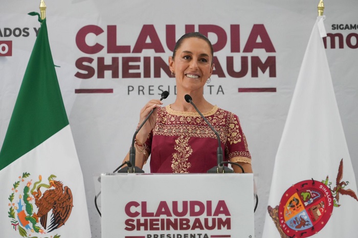 Nosotros queremos que todos los mexicanos y mexicanas en el extranjero puedan votar: Claudia Sheinbaum hace llamado al INE a facilitar el voto a quienes residen fuera de México