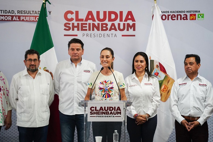 Claudia Sheinbaum hace llamado al INE para que informe a la ciudadanía que el 2 de junio son las elecciones