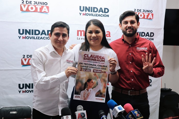 Colima, listo para arropar a Claudia Sheinbaum en su visita