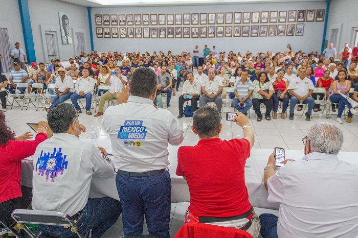 Mi compromiso es ser la voz de todos ustedes en el Congreso de la Unión: Crispín Guerra