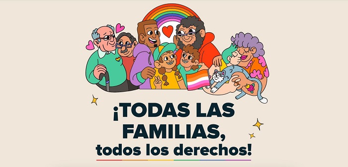 ¡Todas las Familias, Todos los Derechos! Nueva campaña busca presionar por la protección de las familias LGBTI+ en México