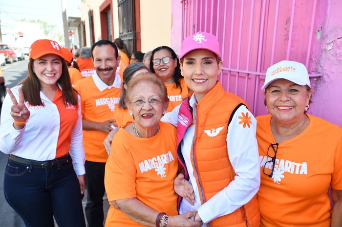 Movimiento de la alegría de Margarita Moreno llega al barrio de San José