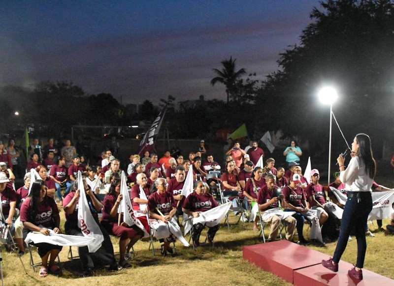 Rosi Bayardo asegura que gobernará cerca de la gente