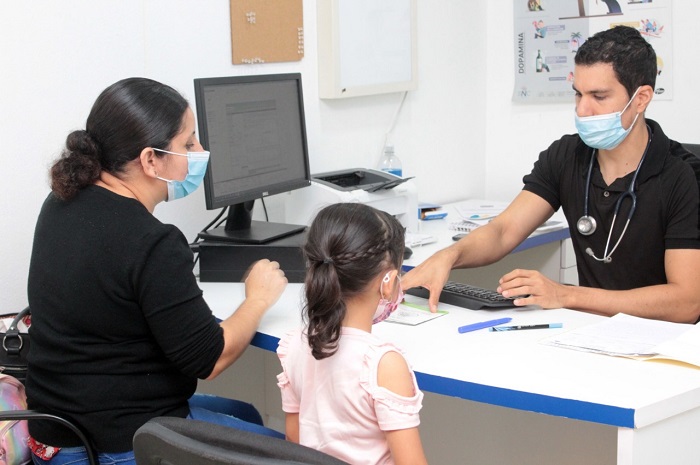 Salud ofrece Consulta del Niño Sano, para el pleno desarrollo de menores de edad