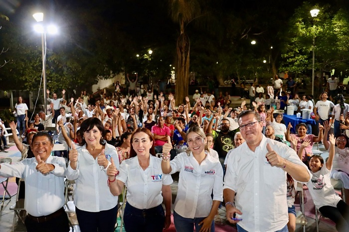 Anuncia Tey para Villa de Álvarez rehabilitación de calles y banquetas