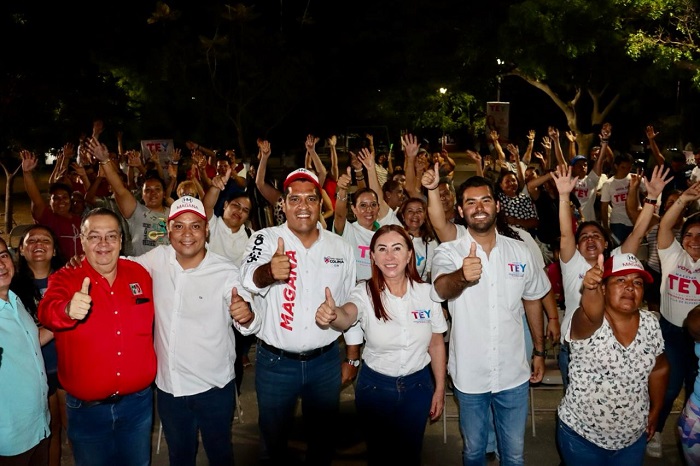 Respaldan a TEY 200 vecinas y vecinos de Villa Flores