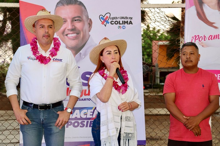 Reconocen en comunidades rurales a Tey Gutiérrez porque le topa recio al trabajo