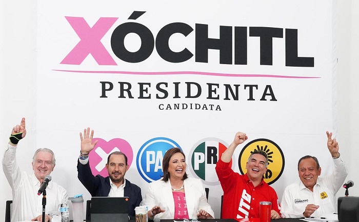 Xóchitl Gálvez y partidos redoblarán esfuerzos rumbo a la Presidencia