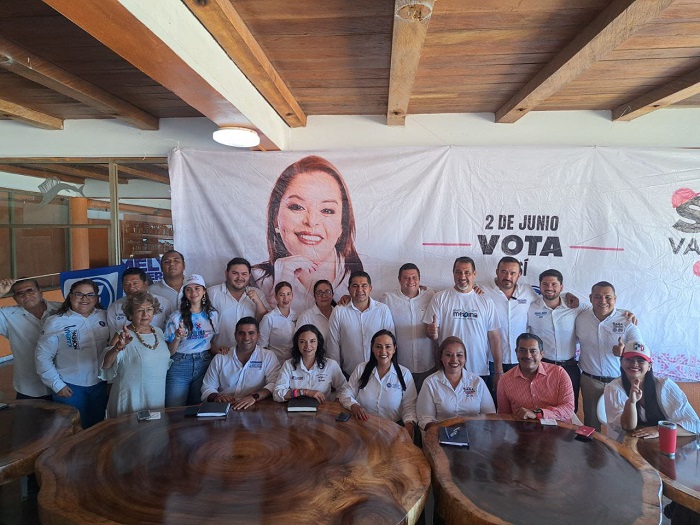 PAN y PRI brinda total respaldo a Sara Valdovinos candidata a la alcaldía de Manzanillo y las y los candidatos de Fuerza y Corazón por Colima de este municipio