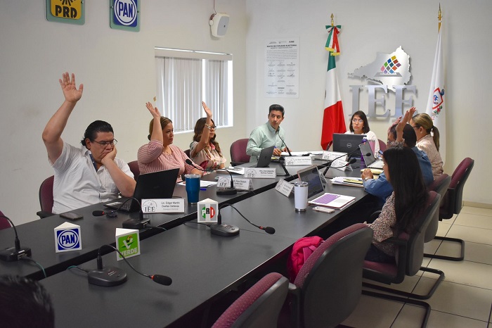 IEE Colima aprueba procedimiento para verificar medidas de seguridad de boletas y actas electorales, así como sustitución de candidaturas locales