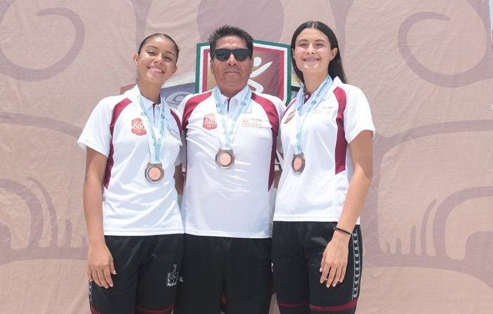 Colima logra medalla de bronce en el voleibol de playa, en Nacionales Conade