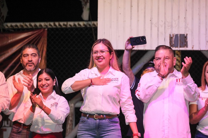 Karen Jurado agradece el apoyo del Distrito 5 en esta campaña