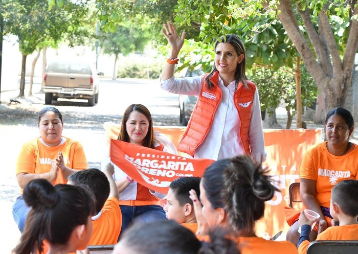 Margarita Moreno celebrará su candidatura en magno evento en el Jardín Libertad