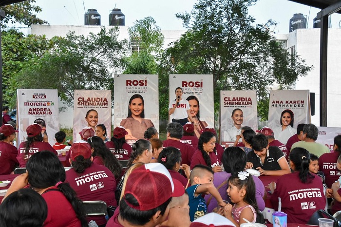 Rosi Bayardo Visitó colonias de Santiago y les Asegura que en su Gobierno Serán Atendidas