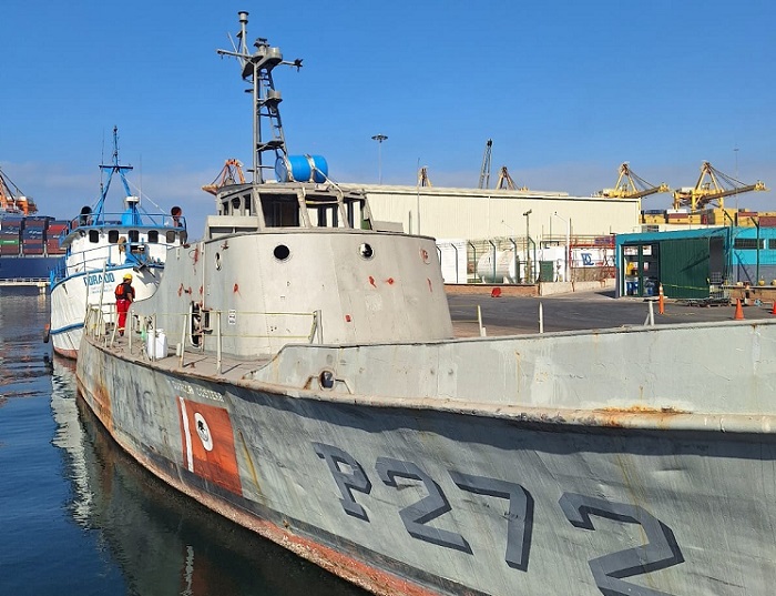 Hunde ASIPONA buque en San Pedrito para convertirse en arrecife artificial