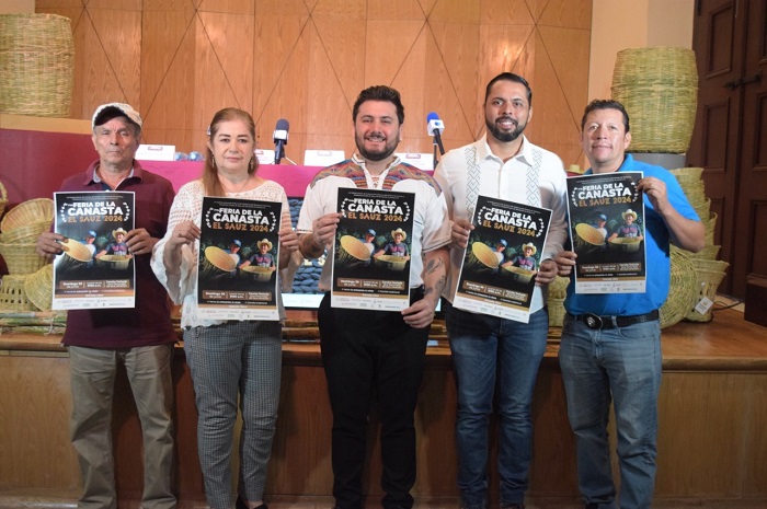 Cultura Colima y Artesanos Unidos El Sauz anuncian la 2a. Feria de la Canasta 2024, en Minatitlán