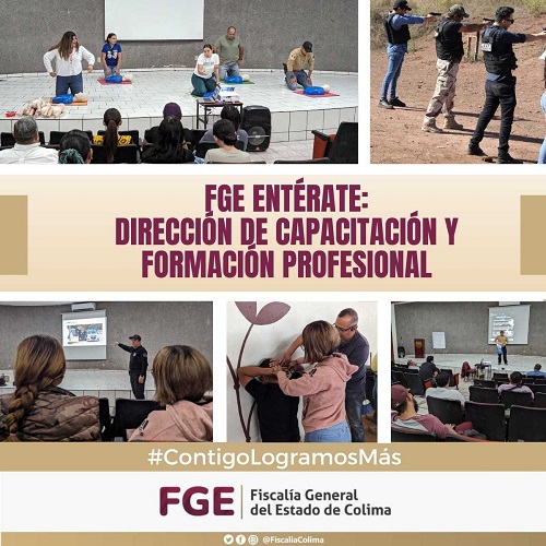 FGE, Entérate: Dirección de Capacitación y Formación Profesional