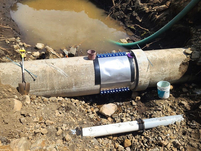 CAPDAM reparó de manera provisional y emergente daño a la tubería del acueducto Armería – Manzanillo