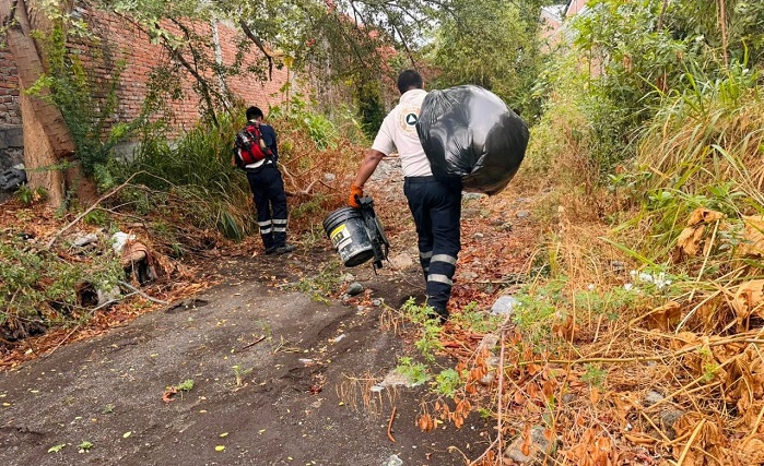 UEPC invita a la población a ayudar a prevenir inundaciones en áreas urbanas