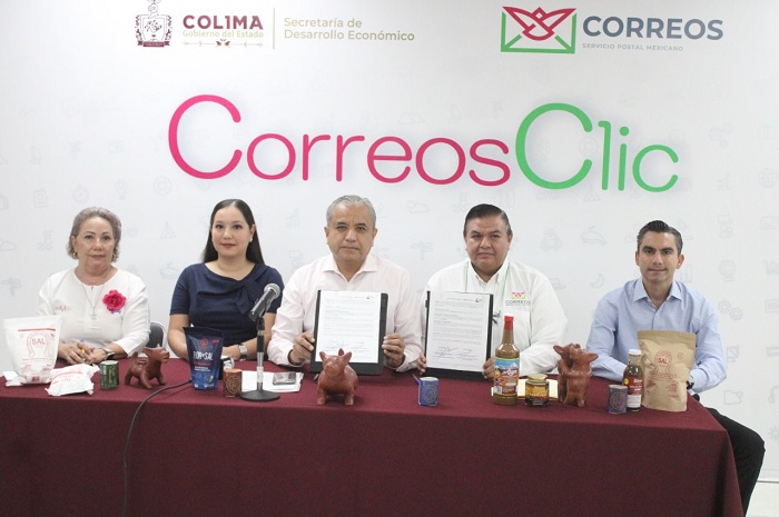 Firman Sedeco y Sepomex convenio para activar el Proyecto ‘Correos Clic’