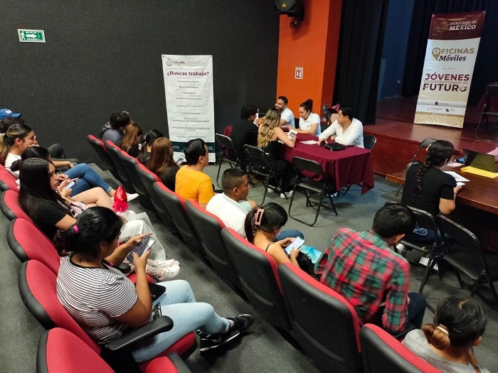Habrá oficinas móviles de empleo para jóvenes en Colima y Comala, esta semana