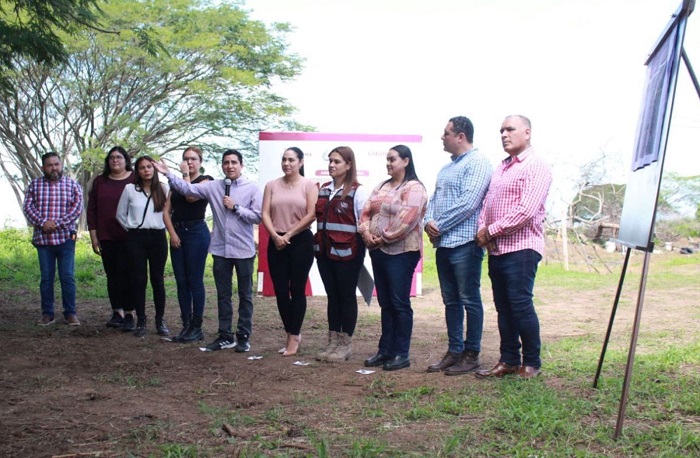 Gobernadora Indira Vizcaíno y Ciapacov dan arranque a obra de perforación y aforo del pozo profundo «Las Lagunas» en VdeA