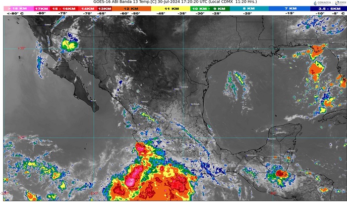 UEPC exhorta a toda la población colimense a tomar medidas preventivas por lluvias intensas
