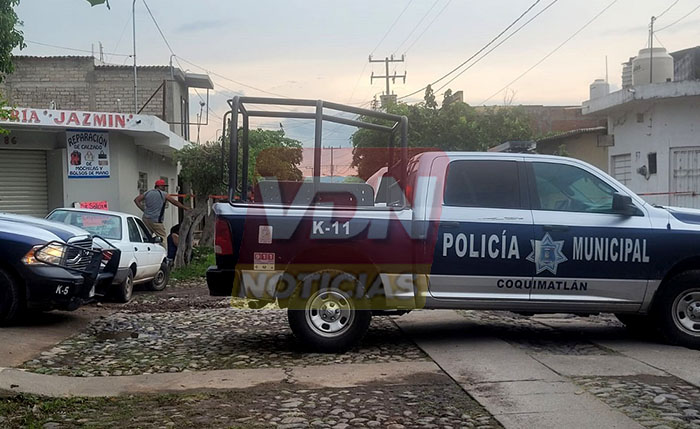 Un hombre muerto y dos mujeres lesionadas en agresión a balazos en Coquimatlán