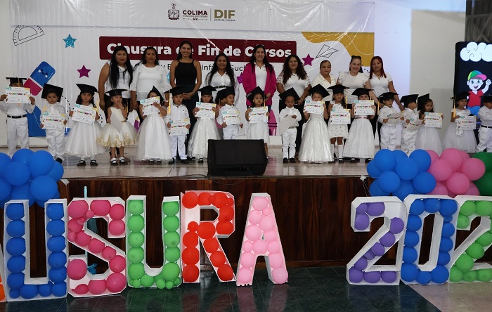 Clausura DIF Estatal Colima el ciclo escolar de sus CADI’s y de la Estancia Infantil de Suchitlán