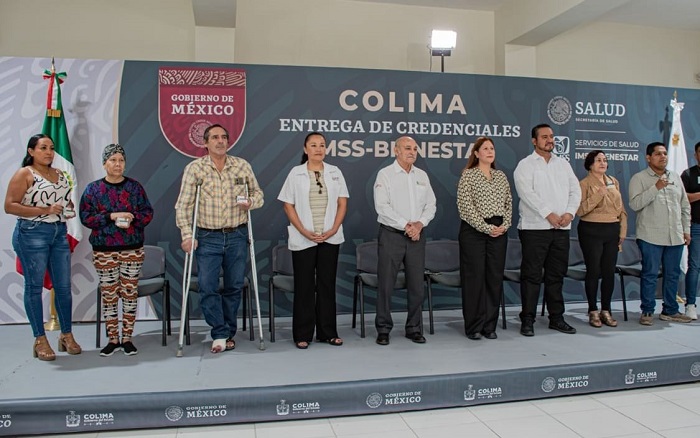 Gobierno Colima participó en inicio de entrega de credenciales IMSS-Bienestar