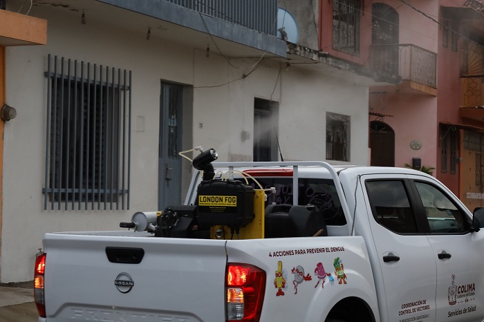 Continúan operativos de nebulización contra dengue