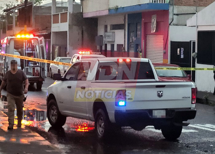 Balean a un hombre en el centro de Colima