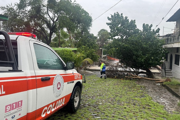 UEPC Colima exhorta a la población a tomar medidas preventivas ante lluvias con actividad eléctrica