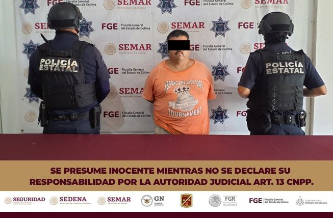 Policía Estatal Preventiva detiene en Colima a masculino, por abuso sexual