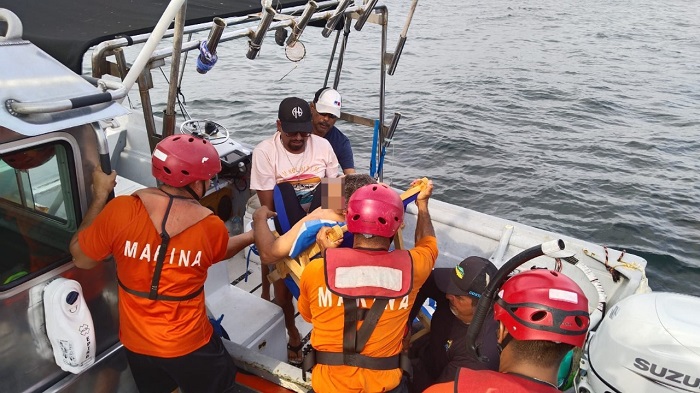 Personal Naval realizó evacuación médica de una persona en inmediaciones del Puerto de Manzanillo