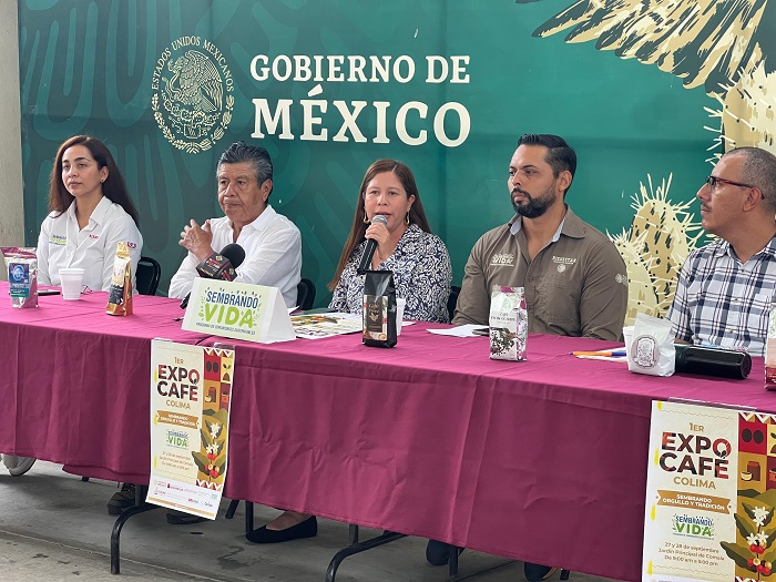 Anuncian 1ª Expo Café Sembrando Vida, el 27 y 28 de septiembre en el jardín de Comala