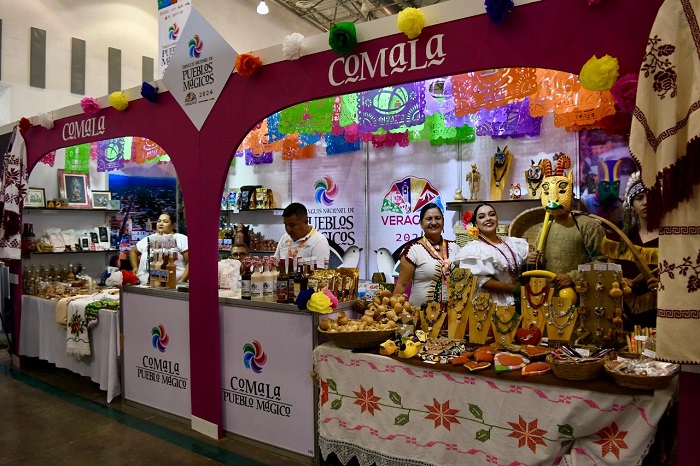 Comala y Barrio Mágico de Colima participan en el Tianguis Nacional de Pueblos Mágicos, en Veracruz