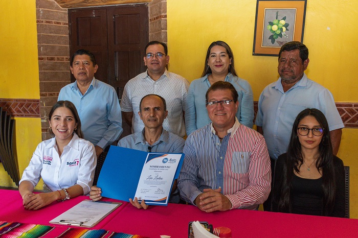 Nombran a Luis Ladino Coordinador del Cabildo Azul en La Villa