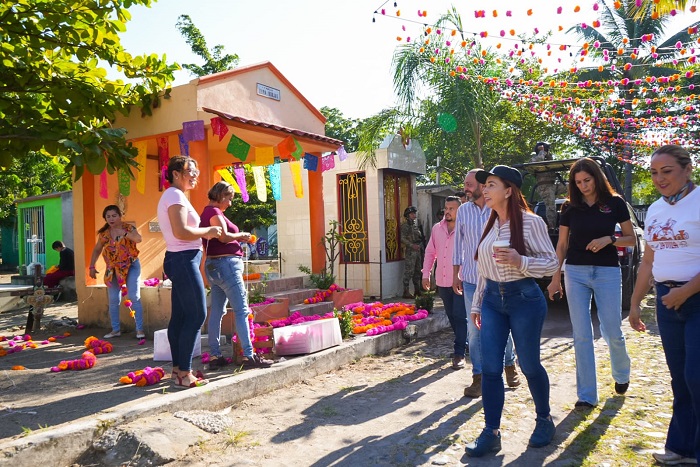 Panteón municipal de la Villa, listo para recibir visitantes