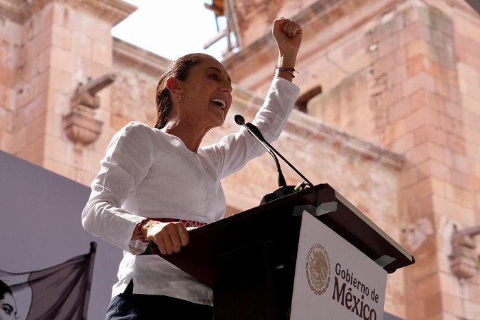 Entre todas y todos vamos a Transformar el Poder Judicial: presidenta Claudia Sheinbaum desde Zacatecas