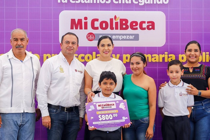 Gobierno de Colima concluye entrega de Mi ColiBeca para Empezar en Tecomán: 1,515 estudiantes la recibieron