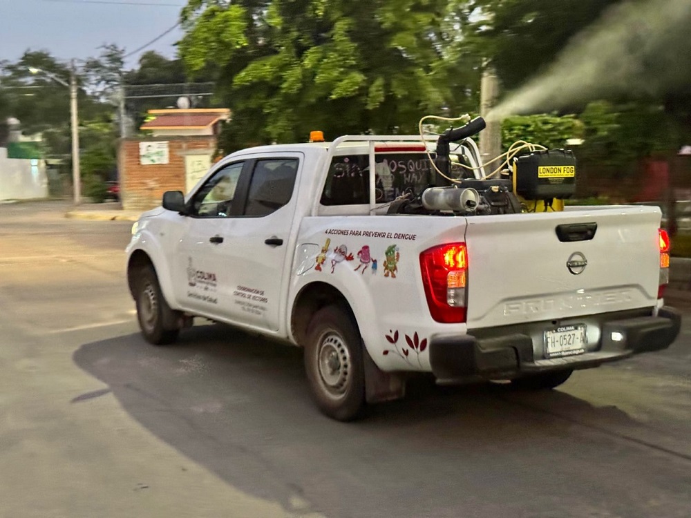 Salud continúa este viernes la fumigación contra el dengue en Manzanillo, Villa de Álvarez y Minatitlán