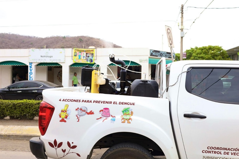 Este jueves sigue la fumigación contra el dengue en Manzanillo, Minatitlán y Villa de Álvarez